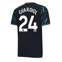 Pánský Fotbalový dres Manchester City Josko Gvardiol #24 2023-24 Třetí Krátký Rukáv